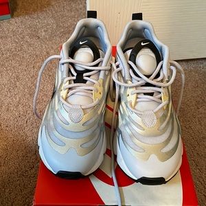 Silver and white only worn once Nike